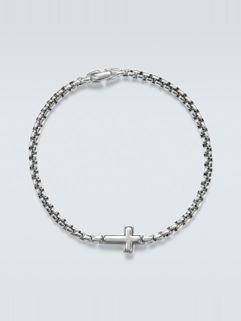 DAVID YURMAN Cross Station sterling silver bracelet