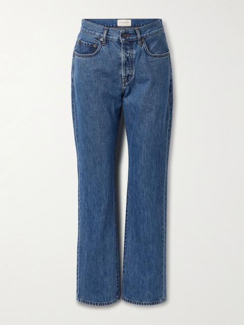 KALLMEYER Gabby high-rise straight-leg jeans Mid denim