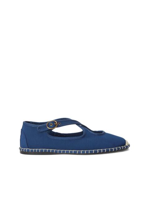 Polo Ralph Lauren crisscross grosgrain espadrille