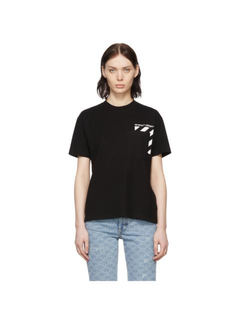 Off-White Black Cotton T-Shirt
