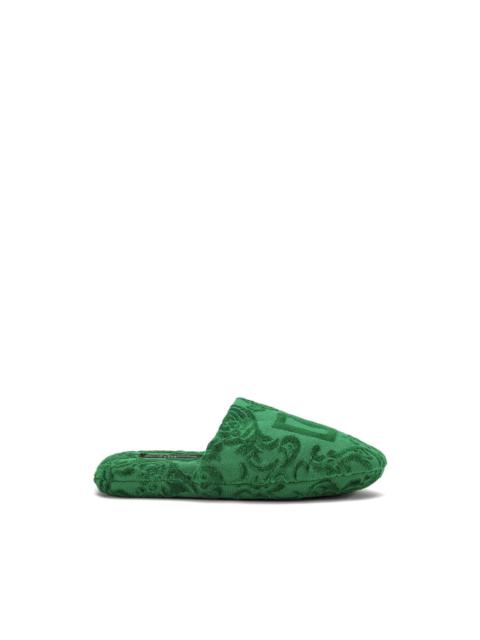 DG-jacquard cotton slippers