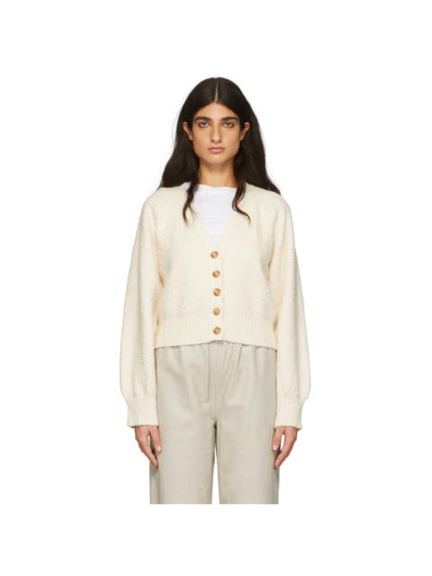 House of Dagmar Off-White Megan Cardigan