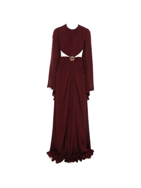 ELIE SAAB cut-out embellished maxi dress