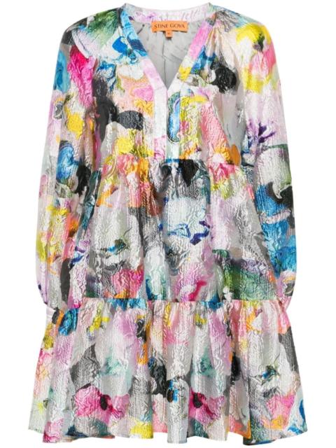 STINE GOYA Sgjasmine cloquÃ© mini dress