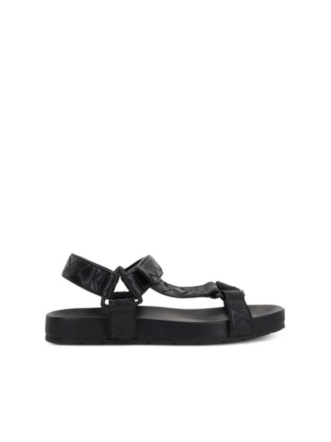 Trip leather sandals
