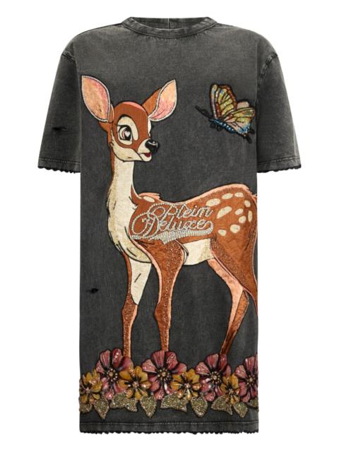 PHILIPP PLEIN open-back mini dress