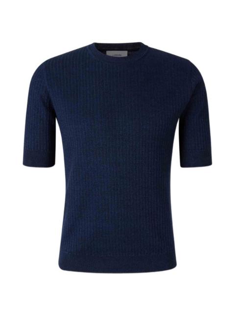 LARDINI ribbed-knit T-shirt