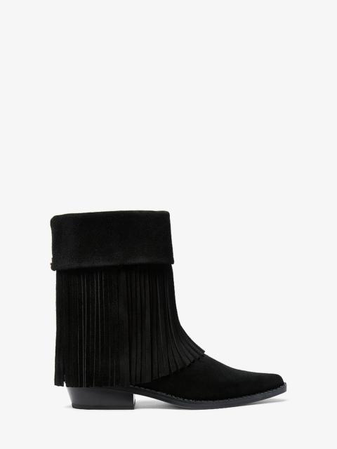 MICHAEL KORS Nash Fringed Suede Boot
