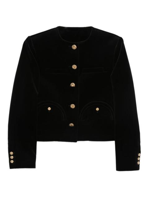 BLAZÉ MILANO button-fastening cotton-blend jacket