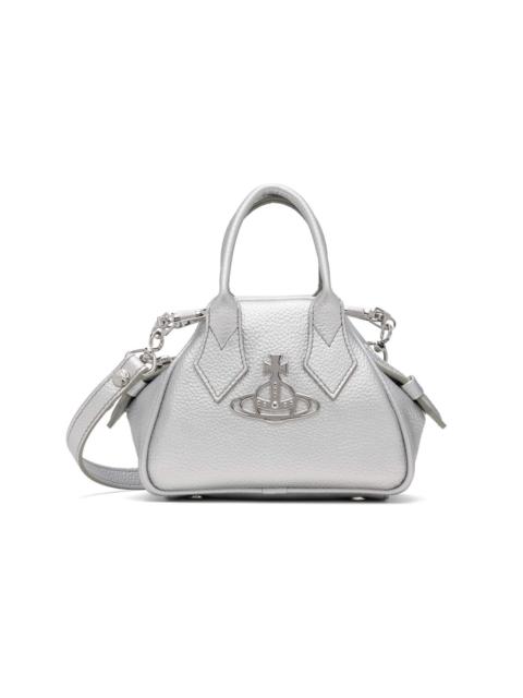 Vivienne Westwood Silver Mini Yasmine Bag
