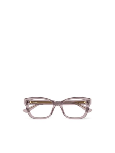 Chloé logo-detail glasses