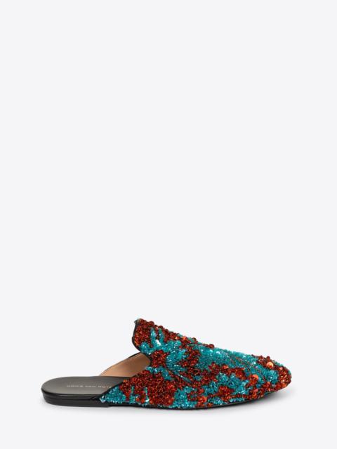 Dries Van Noten EMBROIDERED MULES