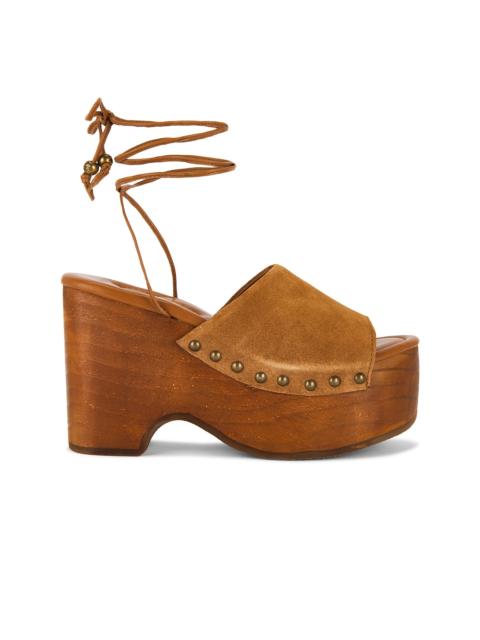 FREE PEOPLE Front Row Wrap Clog
