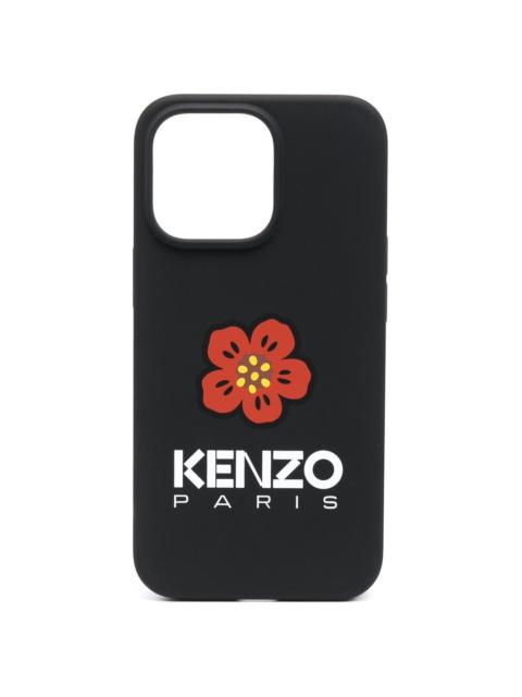 KENZO logo-print flower iPhone 13 case