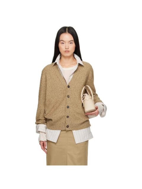 Beige Pilling Cardigan