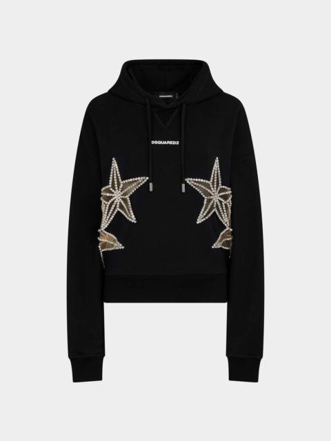 DSQUARED2 STARRY NIGHT HOODIE SWEATSHIRT