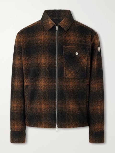 Moncler Checked Flannel Overshirt