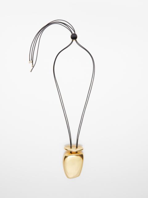 Max Mara GARENNA Long pendant necklace
