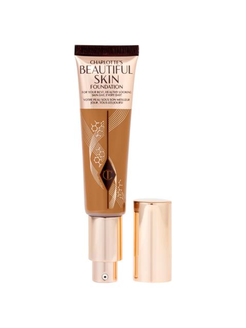 Charlotte Tilbury Beautiful Skin Medium Coverage Liquid Foundation with Hyaluronic Acid
