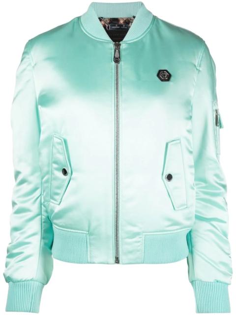 PHILIPP PLEIN oversized bomber jacket