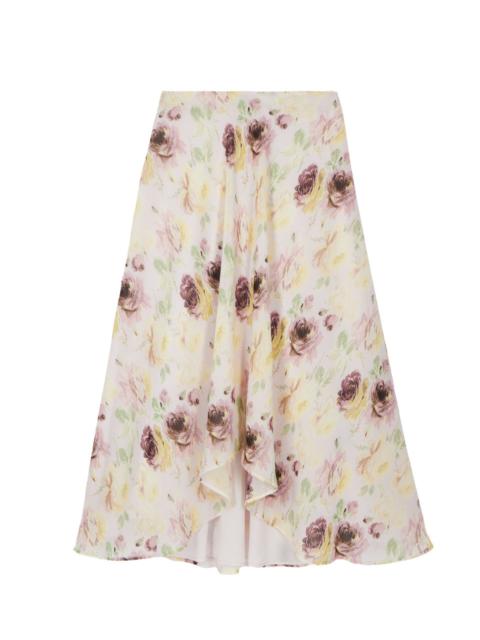 The Kooples FLORAL PRINT LONG SKIRT