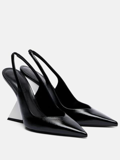 THE ATTICO Cheope leather pumps