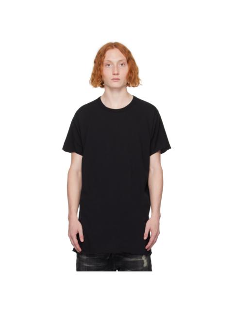 Black Taped Seams T-Shirt
