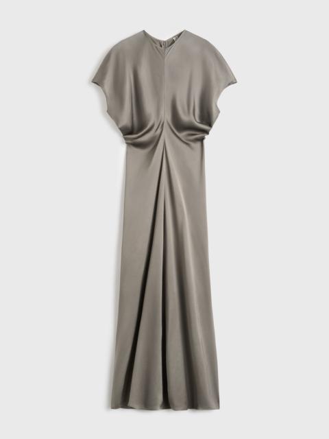 TOTEME Slouch waist dress taupe