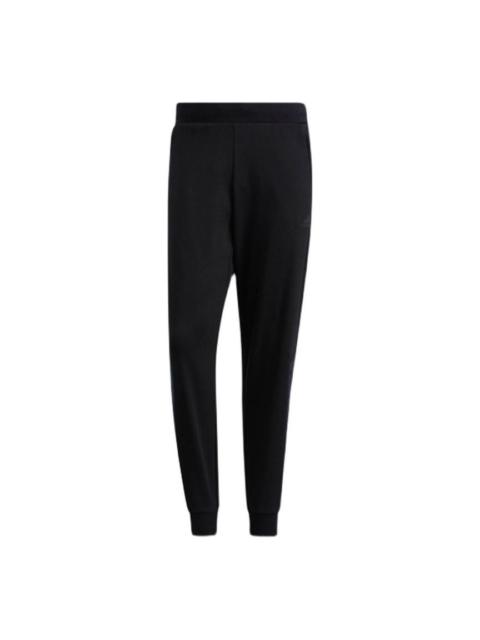 Men's adidas Pants Alphabet Pattern Sports Pants/Trousers/Joggers Black HE2911