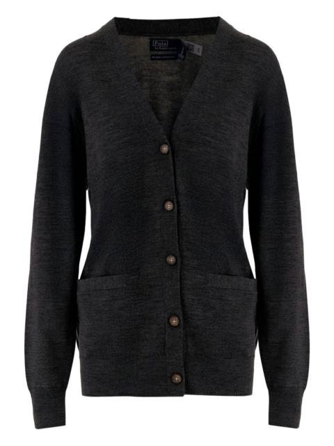 Polo Ralph Lauren button-front patch-pocket cardigan