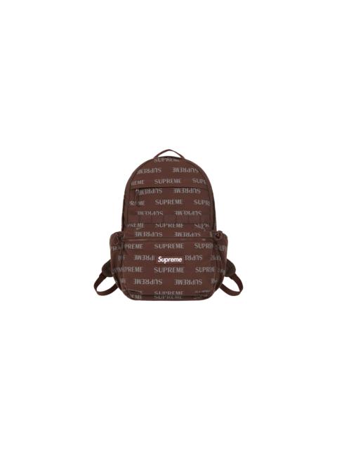 Supreme Backpack "FW26 - Brown" SU28393