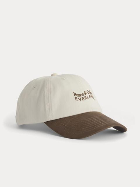 EVERLANE EVERLANE X PEACE & QUIET BASEBALL HAT