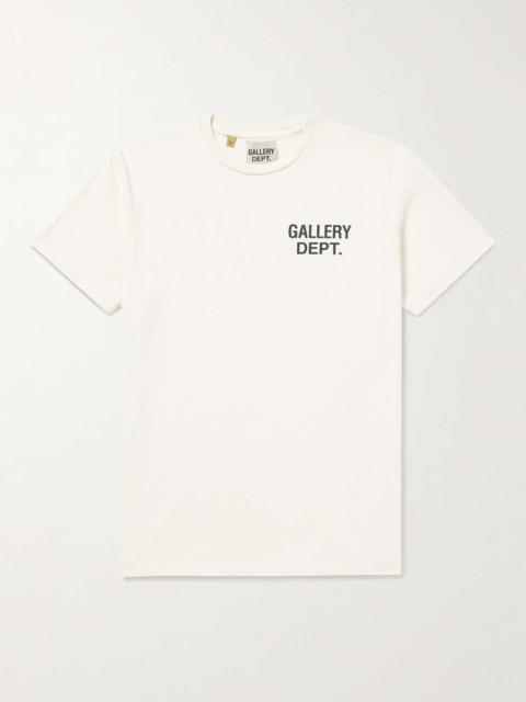 GALLERY DEPT. Logo-Print Cotton-Jersey T-Shirt