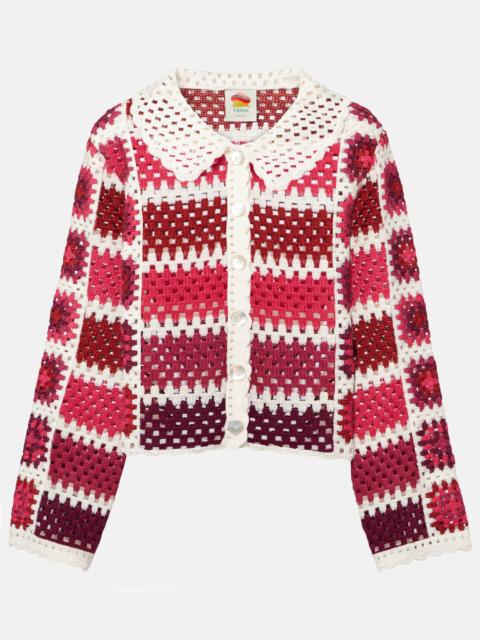 FARM RIO Crochet cardigan