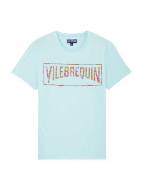 Vilebrequin Men Organic Cotton T-Shirt Tahiti Flowers