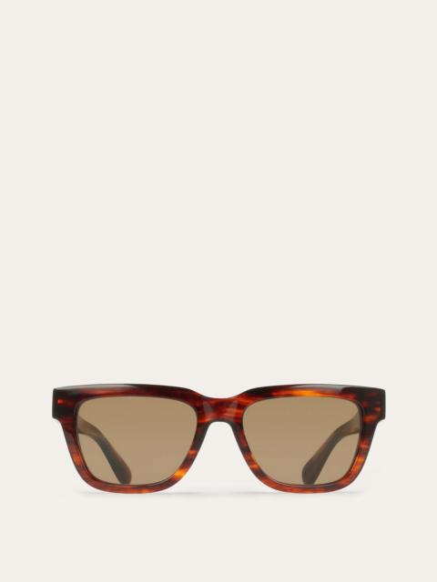FERRAGAMO Square frame sunglasses