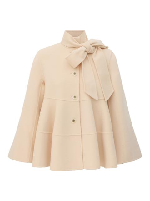 Zimmermann CLASH TIERED PUSSYBOW COAT