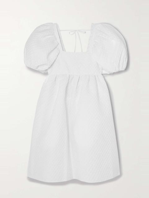CECILIE BAHNSEN Tilde cotton-blend cloqué mini dress
