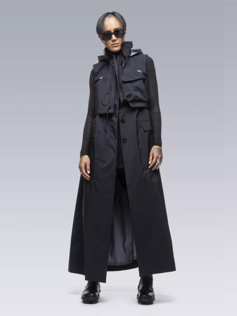 ACRONYM SAC-J6010 sacai / ACRONYM Trench Dress Black