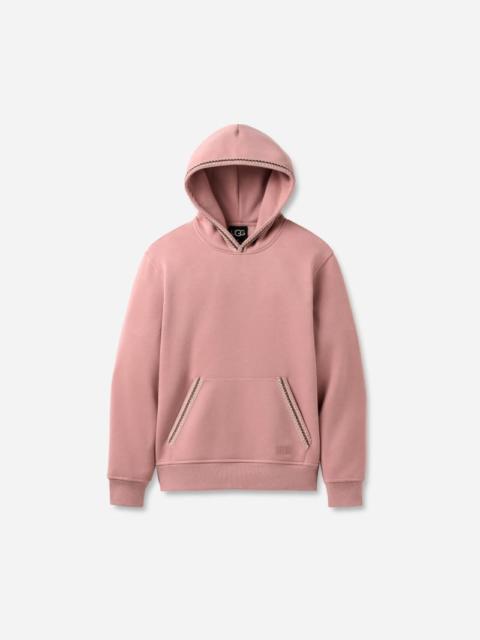 UGG ® Men's Tasman Hoodie Cotton Blend/Recycled Materials Tops in Dusty Rose