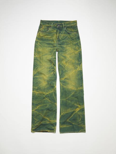 Loose fit jeans - 2021M - Yellow/blue