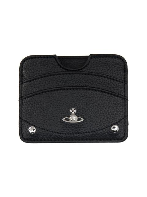 Vivienne Westwood Black Half Moon Card Holder