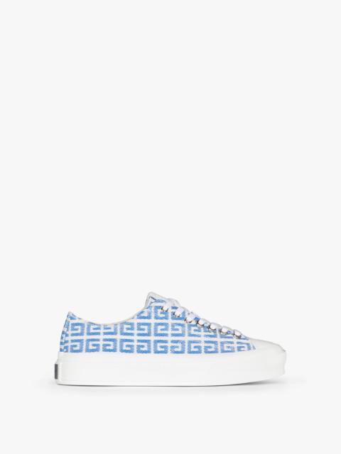 Givenchy CITY SNEAKERS IN 4G JACQUARD