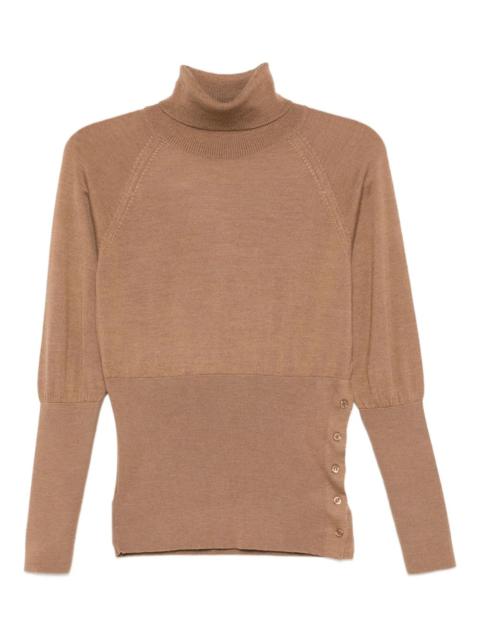 Simone Rocha fitted high-neck top