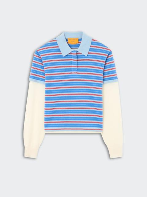 GUEST IN RESIDENCE Layered Stripe Rugby