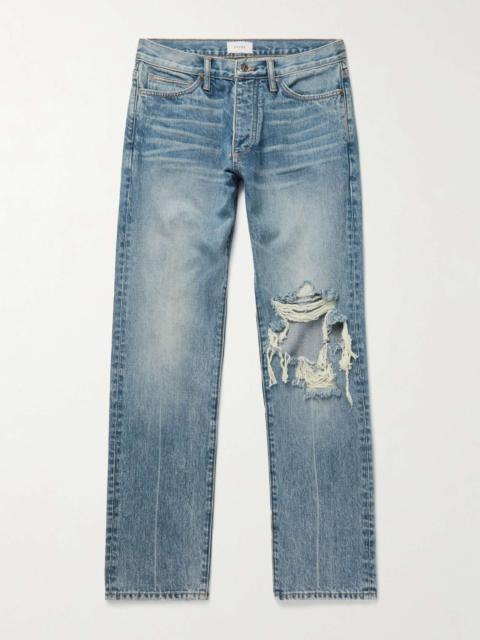 Rhude Straight-Leg Distressed Jeans