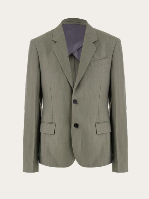 Single breasted tailored blazer