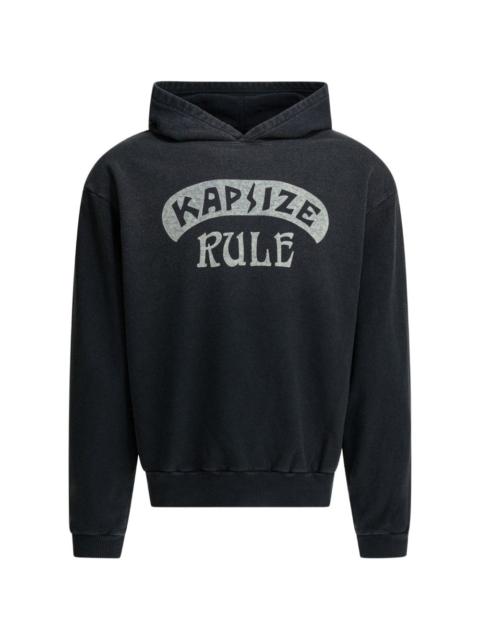 Kapital graphic-print hoodie