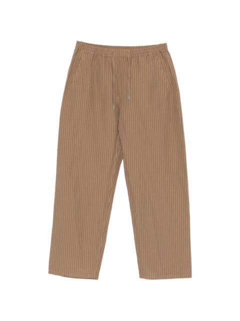 A KIND OF GUISE Samurai stripe drawstring trousers