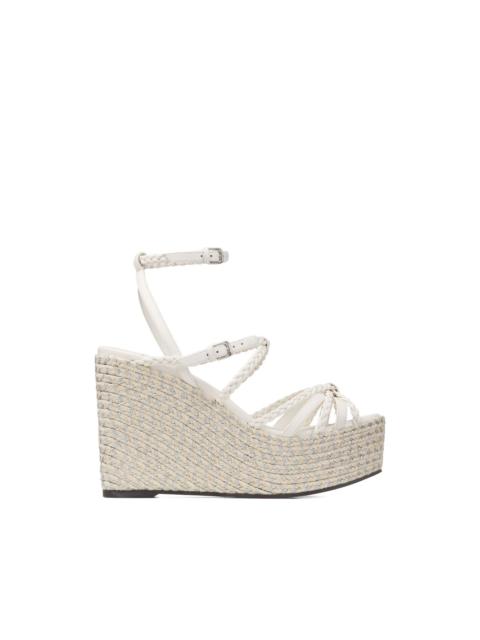 JIMMY CHOO Nyra braided-strap sandals